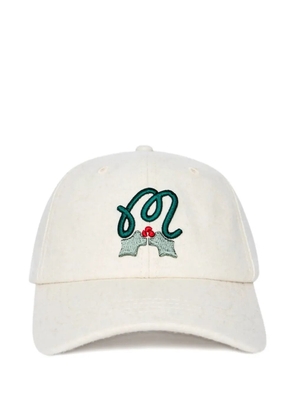 Malbon Golf Mistleflow Dad embroidered cap - Neutrals