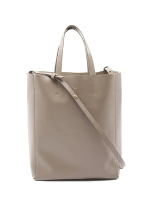 Celine Pre-Owned small Vertical Cabas leather tote bag - Neutrals