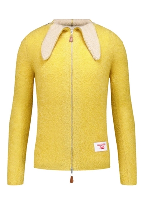 Charles Jeffrey Loverboy zip-up sweater - Yellow