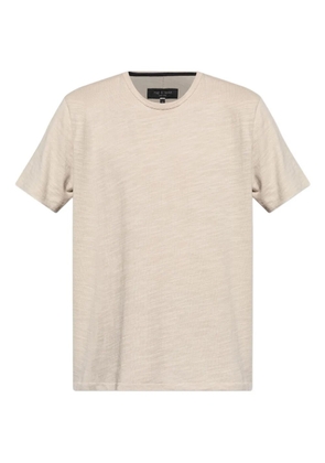 rag & bone mélange-effect cotton T-shirt - Neutrals