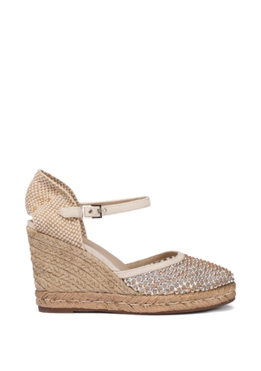 Le Silla Gilda heeled espadrilles - Neutrals