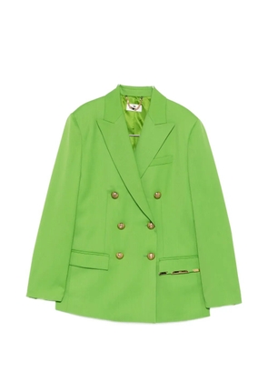 Elisabetta Franchi double-breasted buttoned jacket - Green