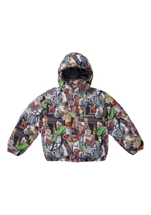 Supreme x Bless Tapestry puffer jacket - Black