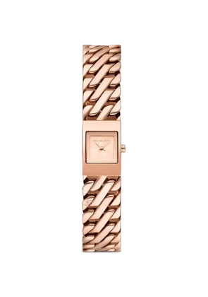 Michael Kors Darrington chain 15.5mm watch - Pink