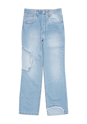 Edward Cuming Window straight-leg jeans - Blue