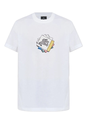 PS Paul Smith zebra-graphic T-shirt - White