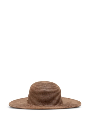 Lygia & Nanny Trancoso raffia hat - Brown