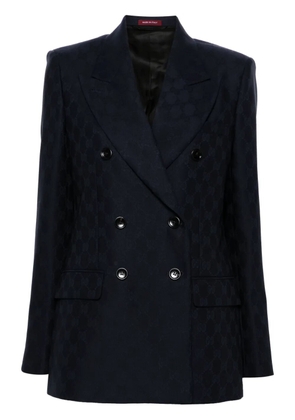 Gucci GG wool blazer - Blue