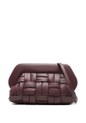 Themoirè Bios woven clutch bag - Purple