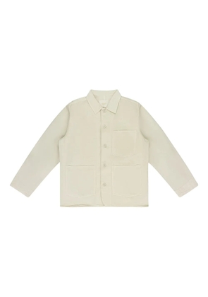 Aimé Leon Dore Stadium garment-dyed 'White' jacket