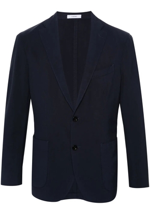 Boglioli single-breasted virgin wool blazer - Blue