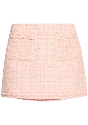 LoveShackFancy tweed skirt - Pink