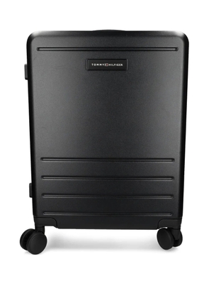 Tommy Hilfiger logo-tag luggage - BDS BLACK