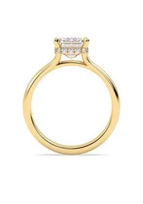 Tilla 14K yellow gold diamond solitaire ring