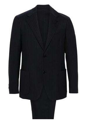 Lardini pinstriped suit - Blue
