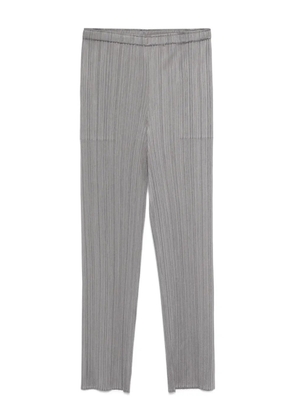 Pleats Please Issey Miyake pleated pants - Grey