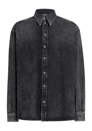 Dolce & Gabbana washed denim shirt - Black
