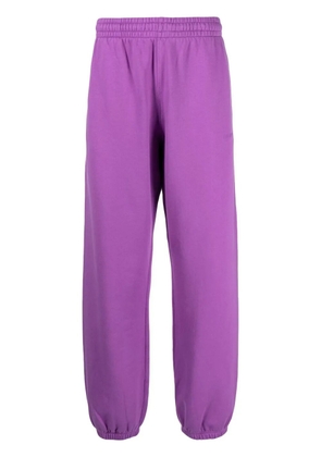 Off-White Diag-print slouchy track pants - Purple