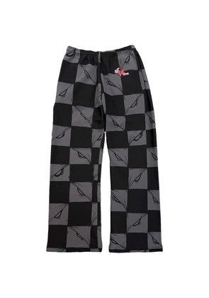 ANTI PROMO checkered 'Black/Grey' track pants