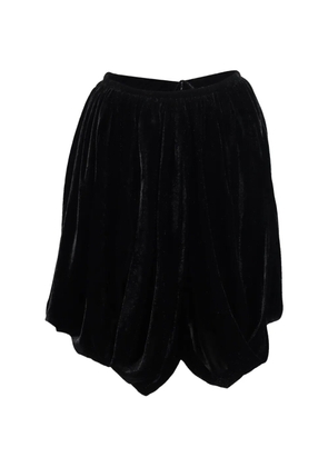 Alaïa Pre-Owned asymmetric mini skirt - Black