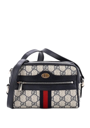Gucci Pre-Owned Ophidia Shoulder Bag GG Coated Canvas Mini crossbody bag - Blue
