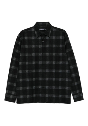 Karl Lagerfeld checked-pattern shirt - Black
