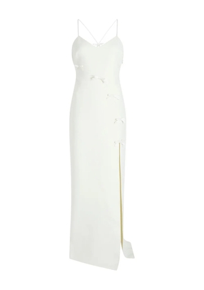 Cinq A Sept Elea bow-detail maxi dress - Neutrals