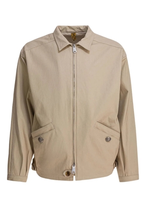KAPITAL zip-fastening button-detail jacket - Neutrals