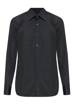 TOM FORD pleated shirt - Black