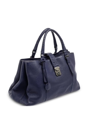 Bottega Veneta Pre-Owned Cervo Roma leather tote bag - Blue