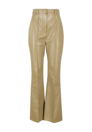 Nanushka wide-leg flared trousers - Neutrals