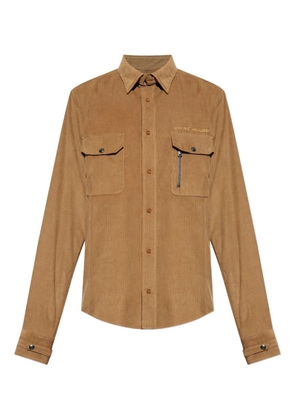 Vivienne Westwood corduroy pocket shirt - Brown
