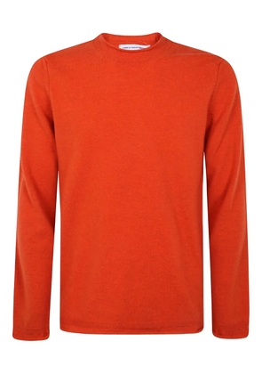 Comme Des Garçons Shirt round-neck wool sweater - Orange