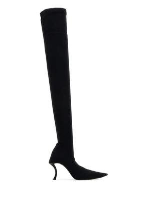 Balenciaga Hourglass 100mm over-the-knee boots - Black