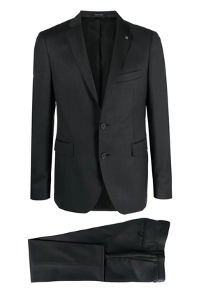 Tagliatore single-breasted buttoned suit - Grey