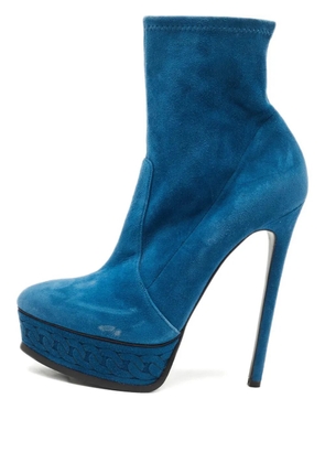 Casadei suede boots - Blue