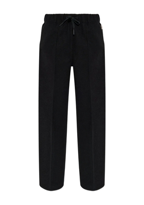 Moncler Grenoble drawstring logo track pants - Black