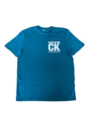 Calvin Klein logo-print T-shirt - Blue