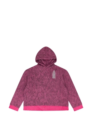 Who Decides War pyramid hooded sweatshirt - Pink
