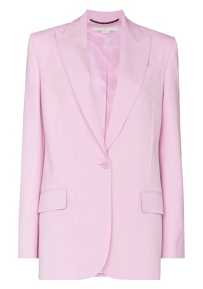 Stella McCartney peak lapel blazer - Pink