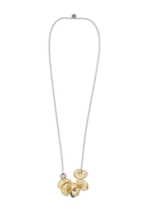 Maria Calderara textured-beads necklace - Gold