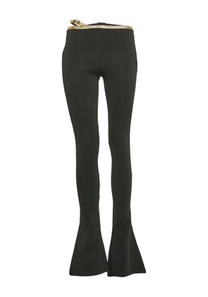 Balmain Pre-Owned zip-fastening trousers - Black