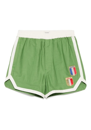 BODE Euro gym shorts - Green