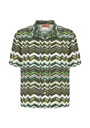 Missoni zigzag shirt - Green