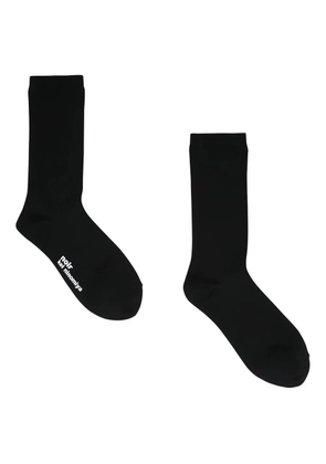 Noir Kei Ninomiya ribbed-cuff socks - Black