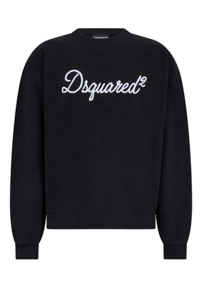 DSQUARED2 signature crewneck sweatshirt - Black