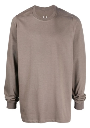 Rick Owens long-sleeve cotton T-shirt - Brown