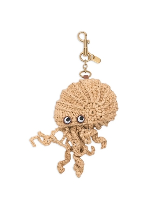 Anya Hindmarch Hermit Crab charm keyring - Neutrals