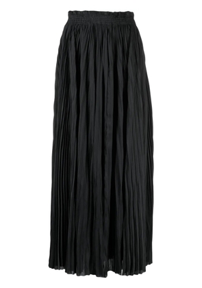 Ulla Johnson elasticated-waist pleated skirt - Black