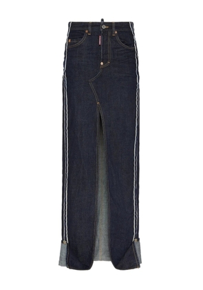 DSQUARED2 denim maxi skirt - Blue